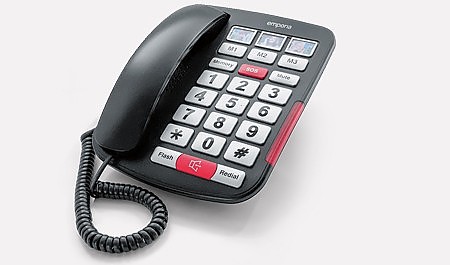 AMPLi40 - Simple big-button amplified phone