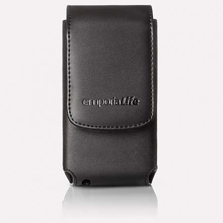 Leather case with belt clip