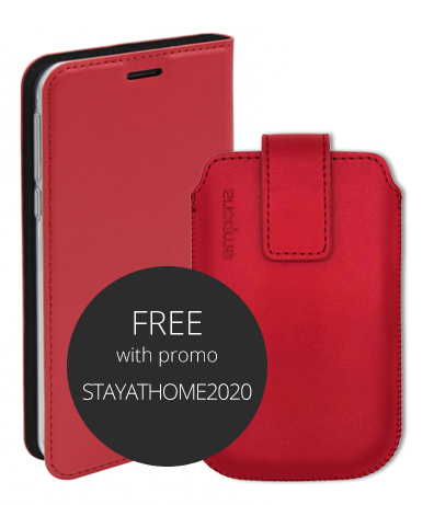 Stay at home, get a leather carrying case for free